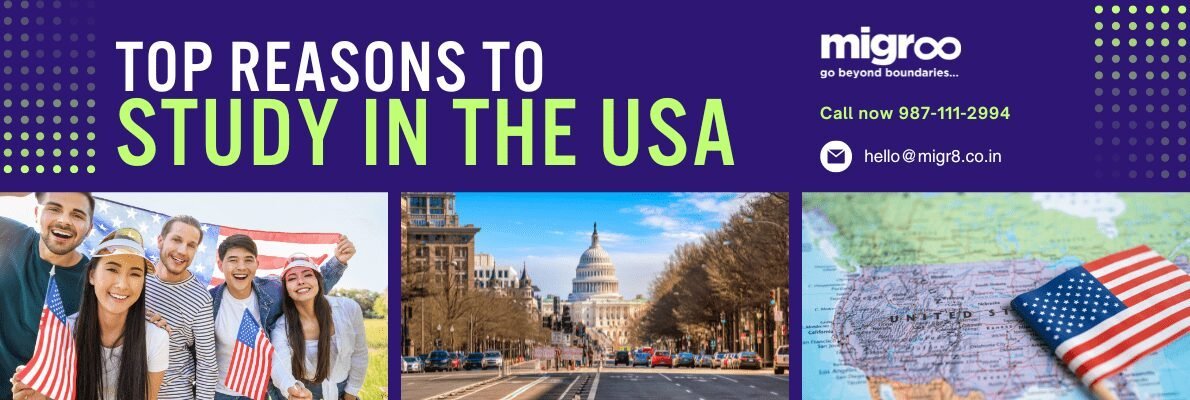 Top Reasons to Study in the USA
